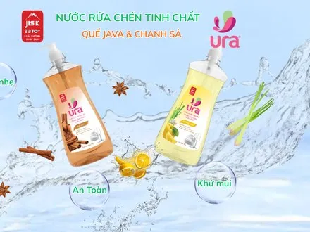 Nước rửa chén URA thiên nhiên